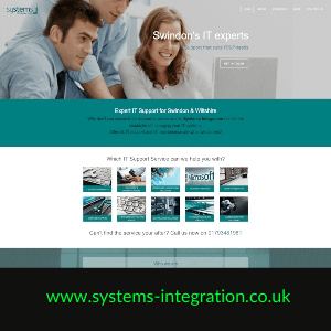 Systems integration of swindon website , designed by illogic